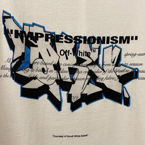 OFF-WHITE Dondi Graphic T-shirt XL - Picture 5 of 5